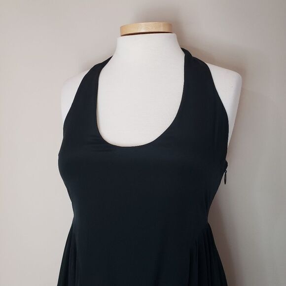100% Silk Juicy Couture Black Dress - Picture 5 of 16